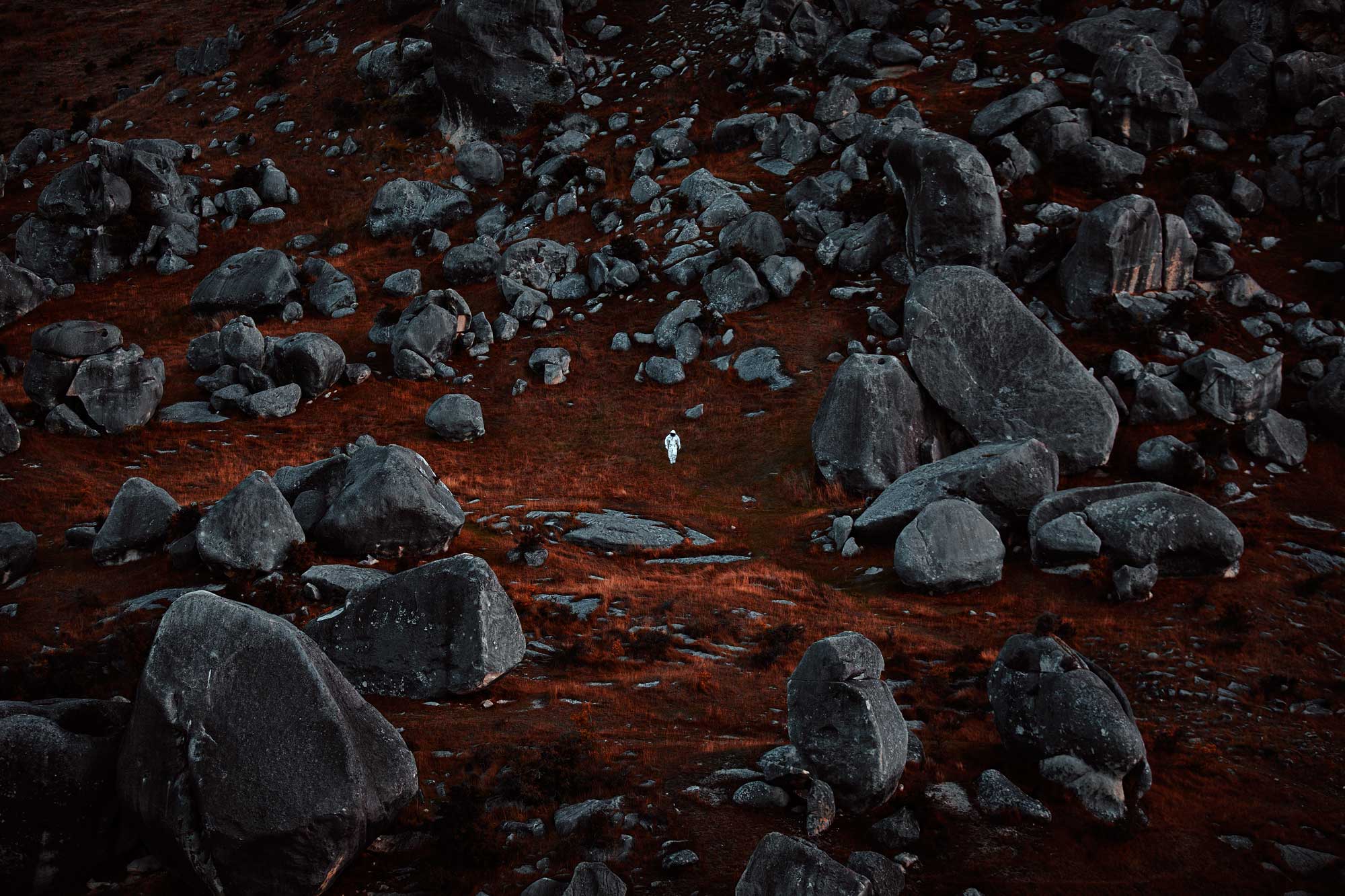 With each encumbered step, I yearn for light. To find the fusion warmth of another star. I know it exists, for there’s life here, not unlike the life on our own planet. If only I had company, I could carry on, even with a sense of normalcy. So much of what lies in my view recalls a memory of my former life, each with their own calibrated stab of pain.