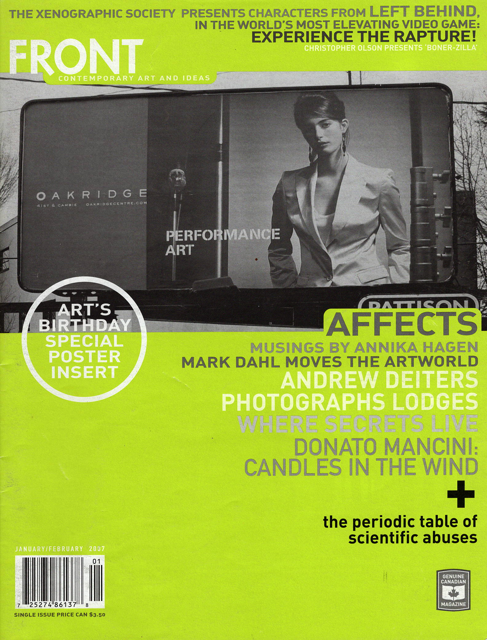 FRONT Magazine 2007