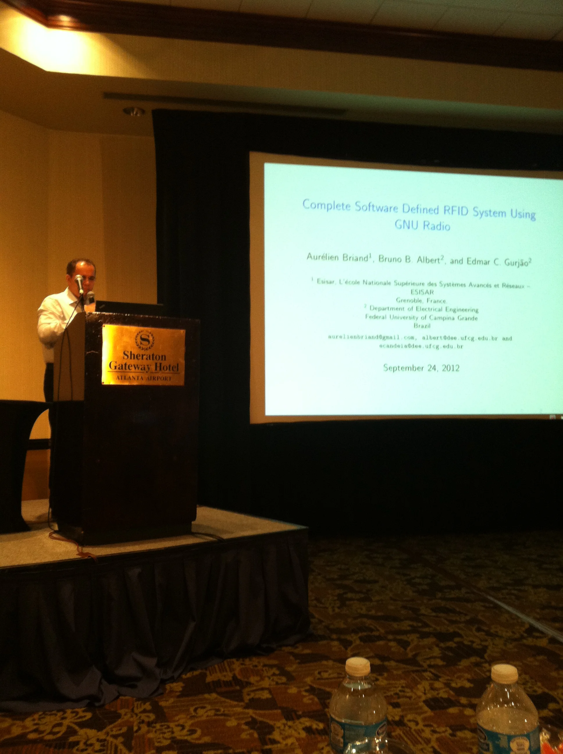 Edmar Gurjao on RFID system