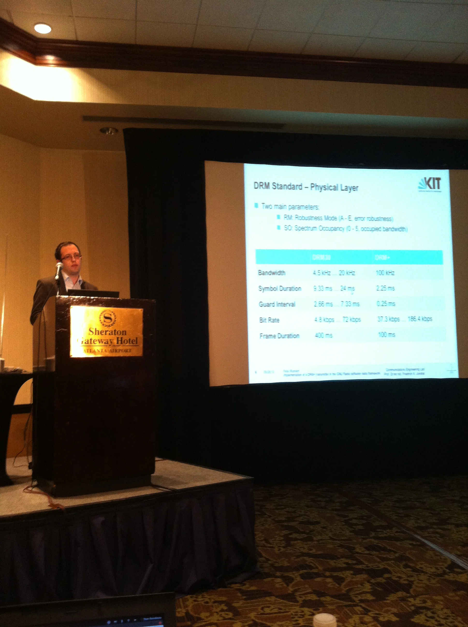 Felix Wunsch on the GSoC project to make a DRM transmitter