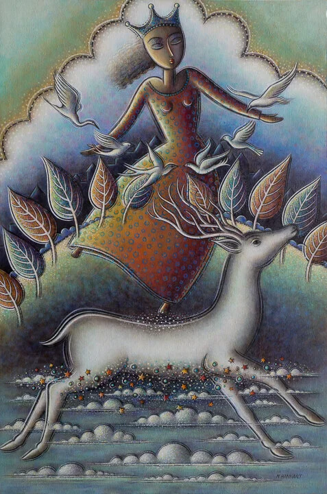 Wildlife Acrylic. 24” x 36”.