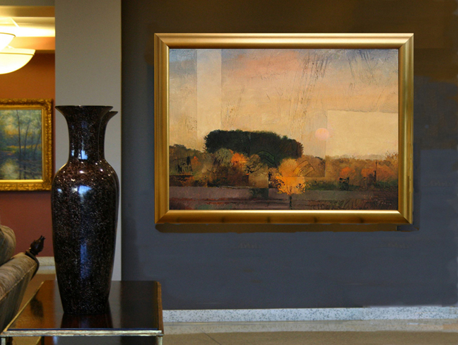  Hospital lobby / Giclee on canvas