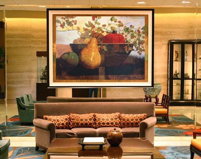  Hotel lobby / Giclee on canvas