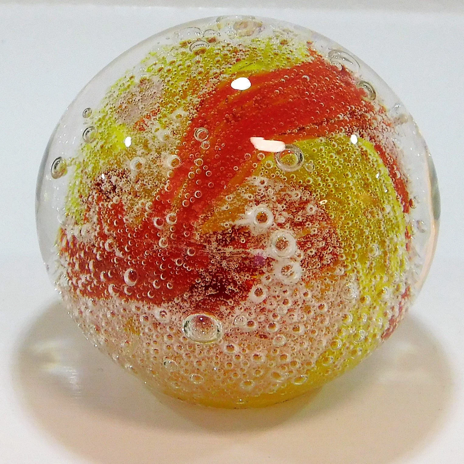 Bubbles - Mandarin & Yellow