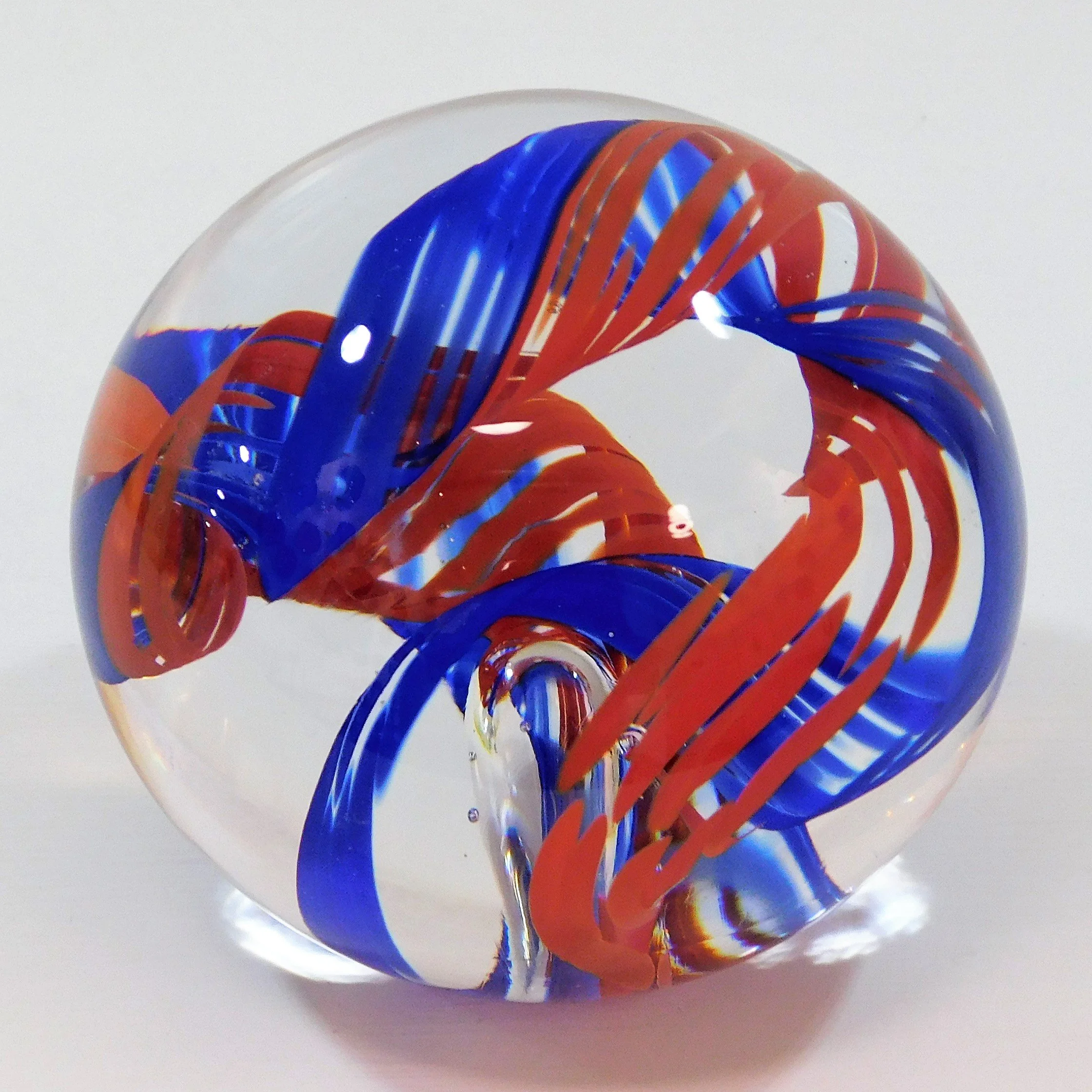 Ribbon - Lapis Blue and Red