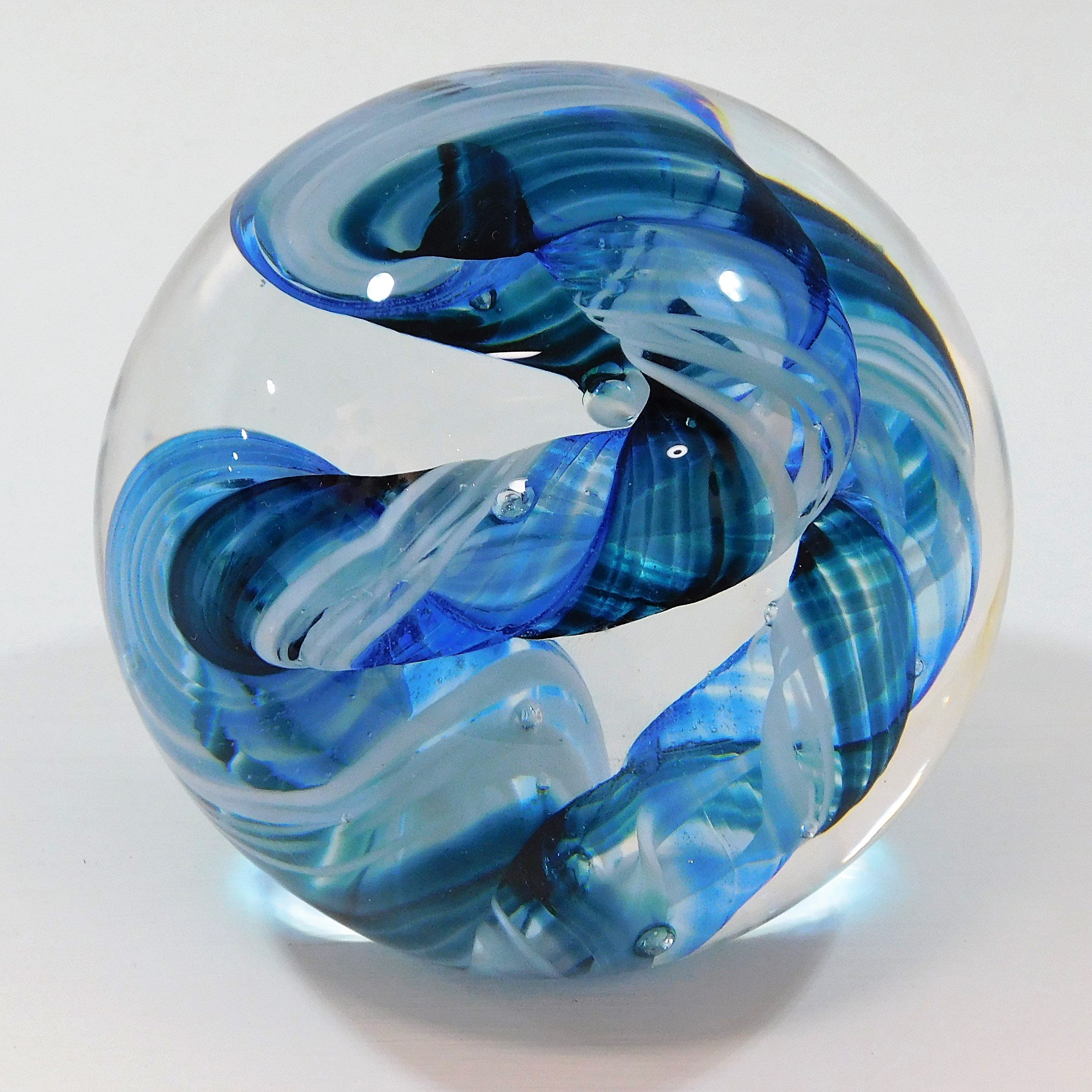 Ribbon - Blue, White and Lagoon