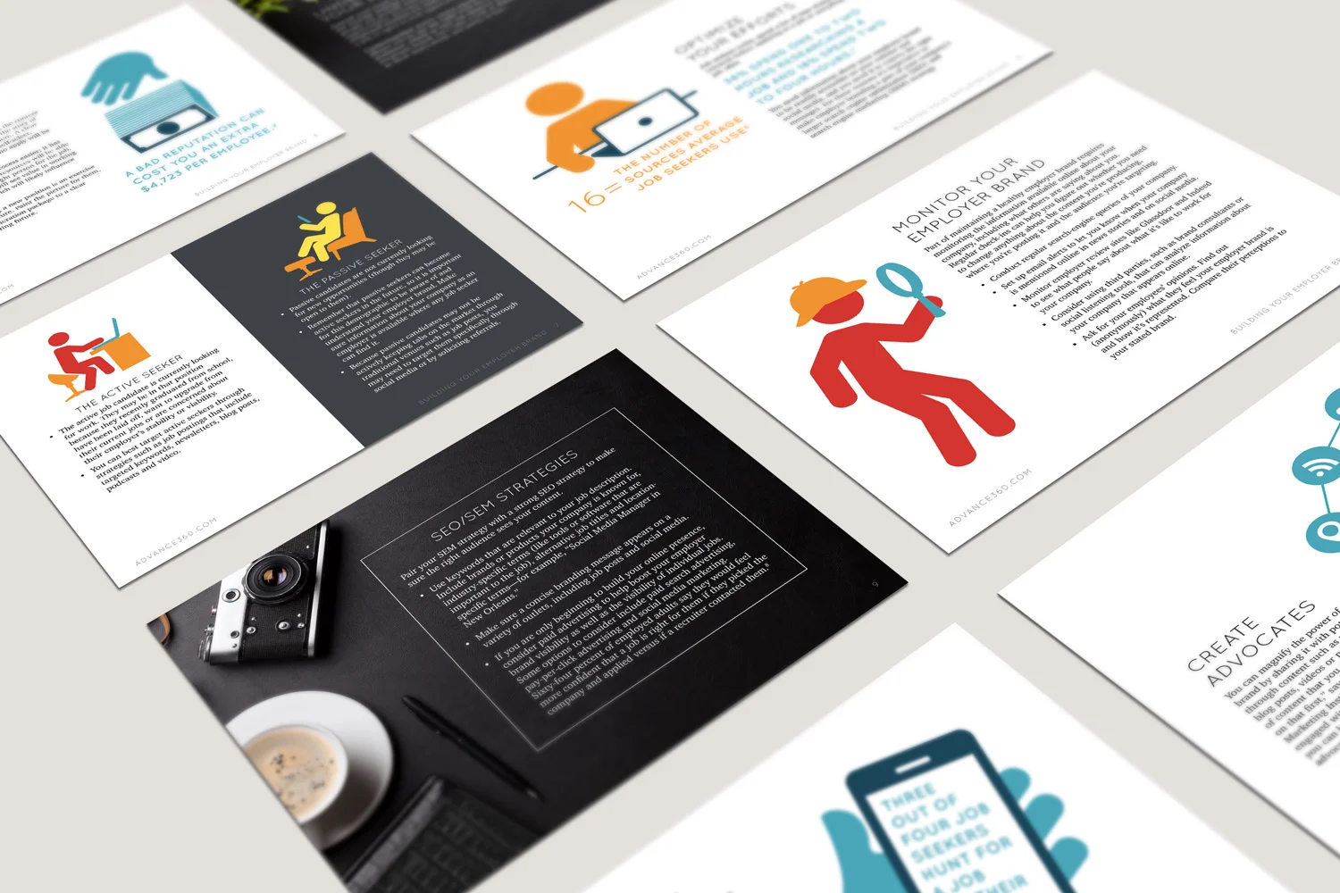  Bespoke “Helvetica men” illustrations convey complex ideas 