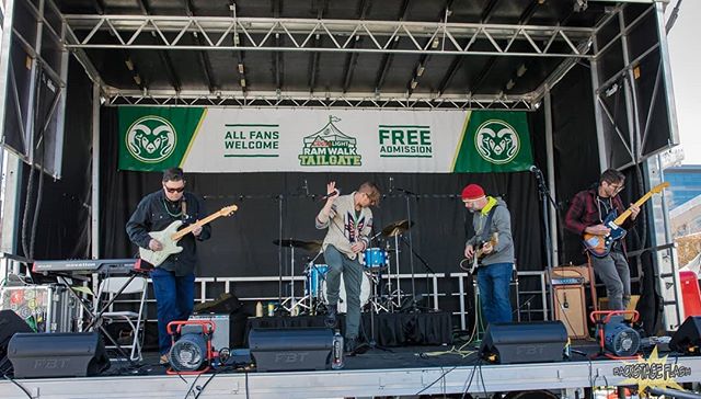 Yesterday's Stadium Session was sooo FUN. So much love and thanks goes out to @coloradostateuniversity and @krfcfm for hosting us. Incredible hospitality and we finally had a battle of the bands with the CSU marching band. Our live set from the show 