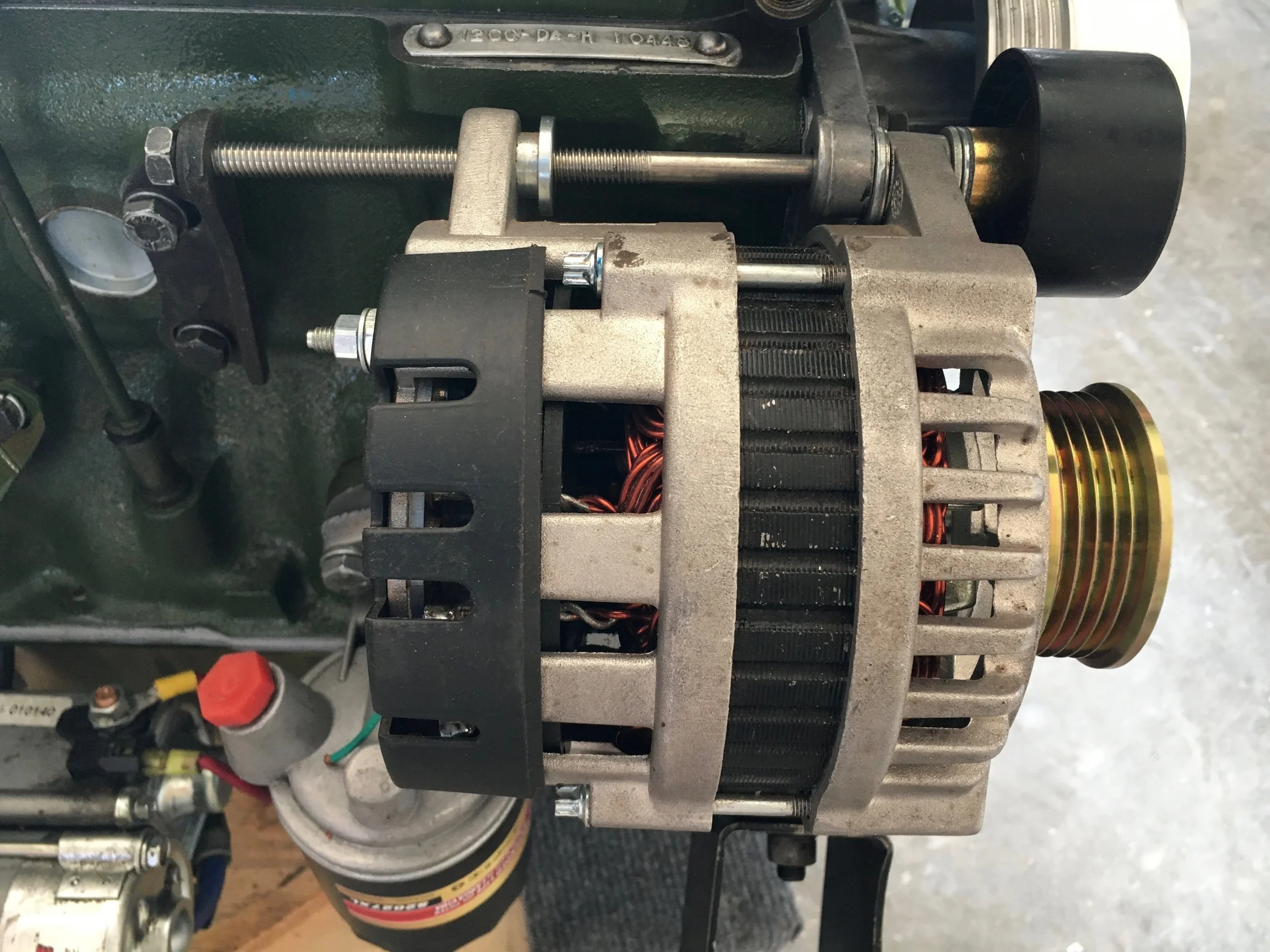 Serpentine Belt Conversion — Creative Spridgets