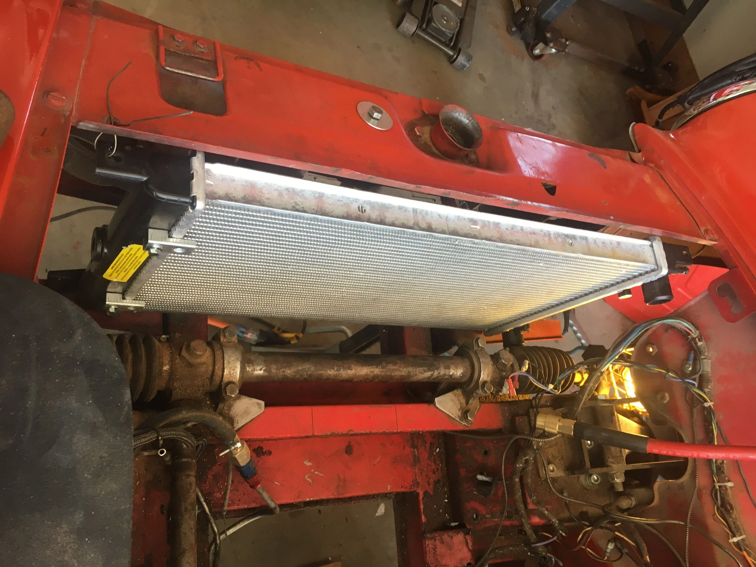 VW Rabbit radiator — Creative Spridgets