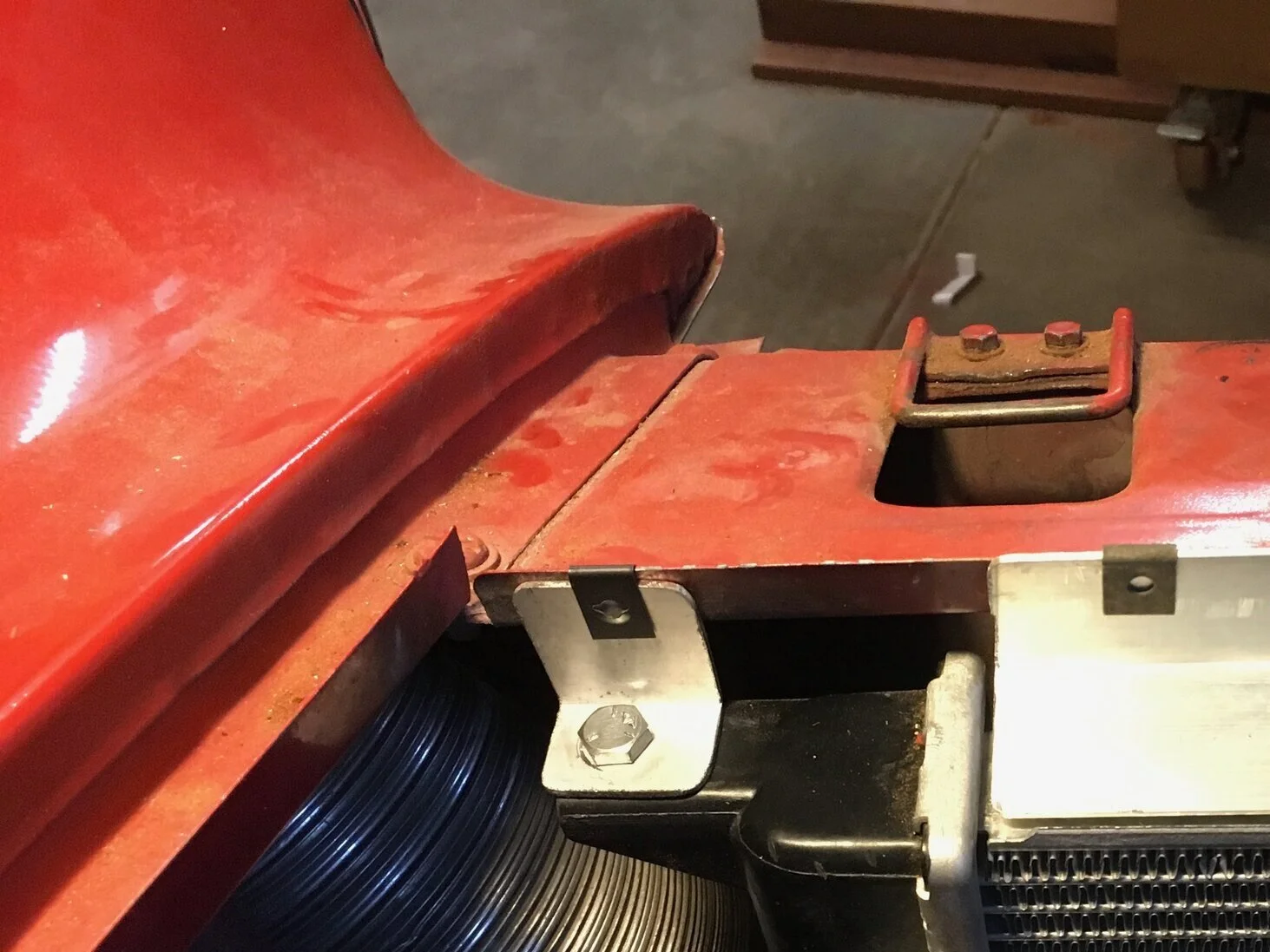 VW Rabbit radiator — Creative Spridgets