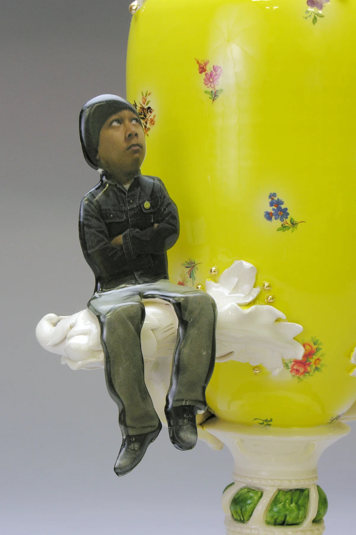 Out in the Cold, Again (2008) H 19" (48cm)