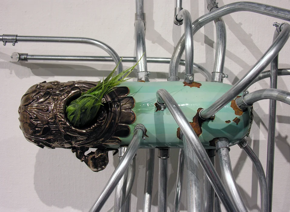 Opposites in Contract ver. 2 (2006) H 144" (366cm)
