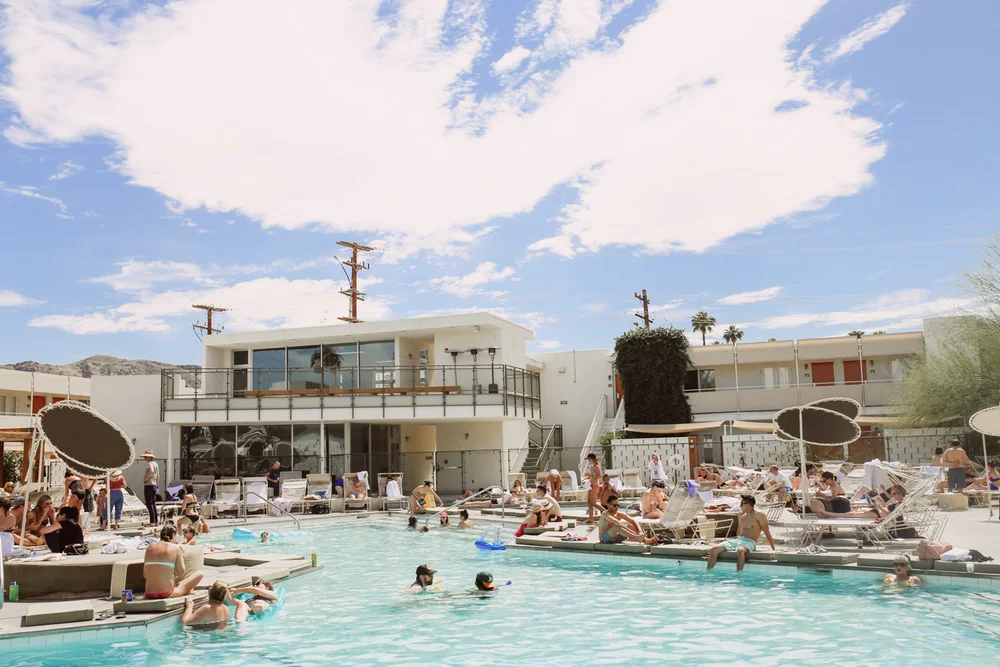 Chillin At The Ace Hotel Swim Club In Palm Springs Local Wanderer