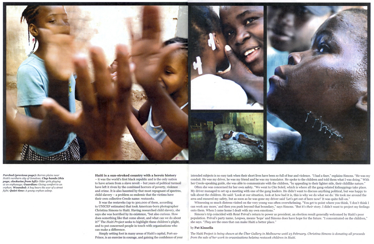 THE BIG ISSUE - The Haiti Project 2007