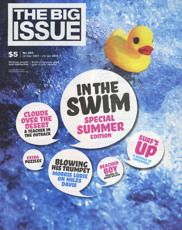 THE BIG ISSUE - Summer Cover Story 2008