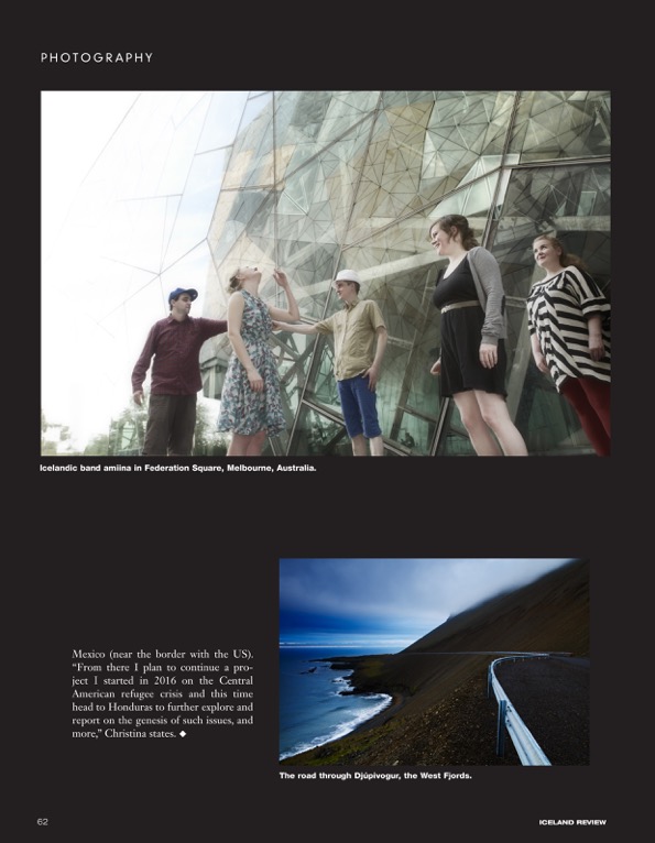 Iceland Review Magazine June-July 2017 Sony World Photography Awards Press page 5