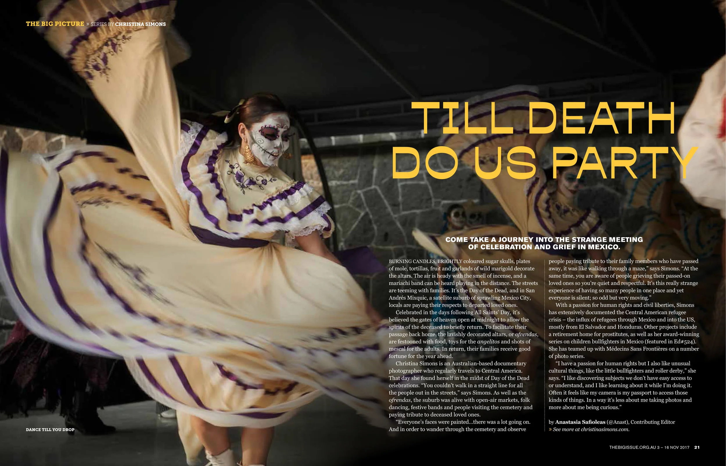 THE BIG ISSUE - "Dia de los Muertos" 2017
