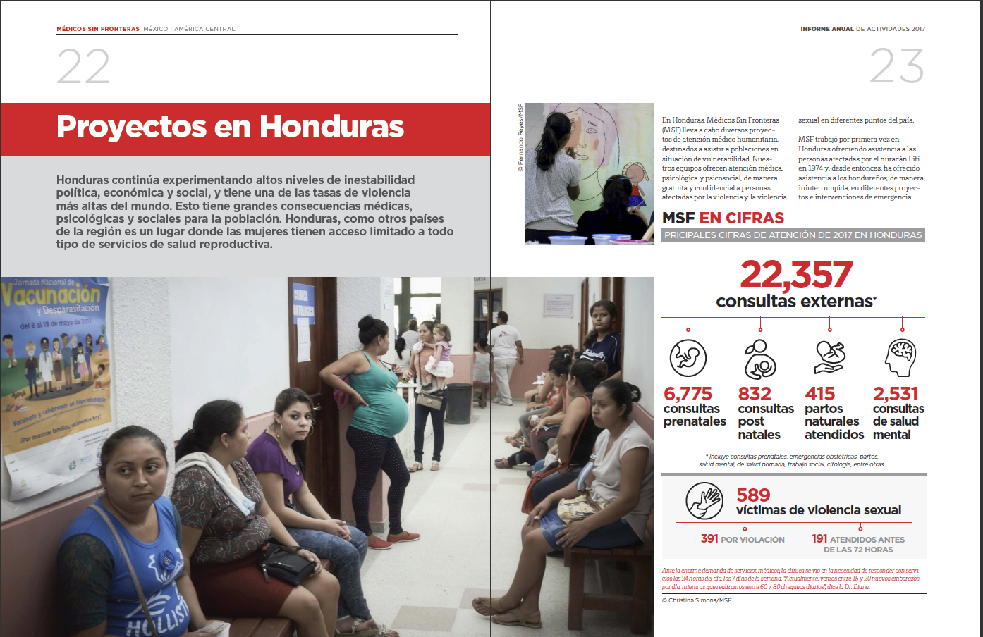 MSF (Medicos Sin Fronteras) 2017 Annual Report of Activities - P2