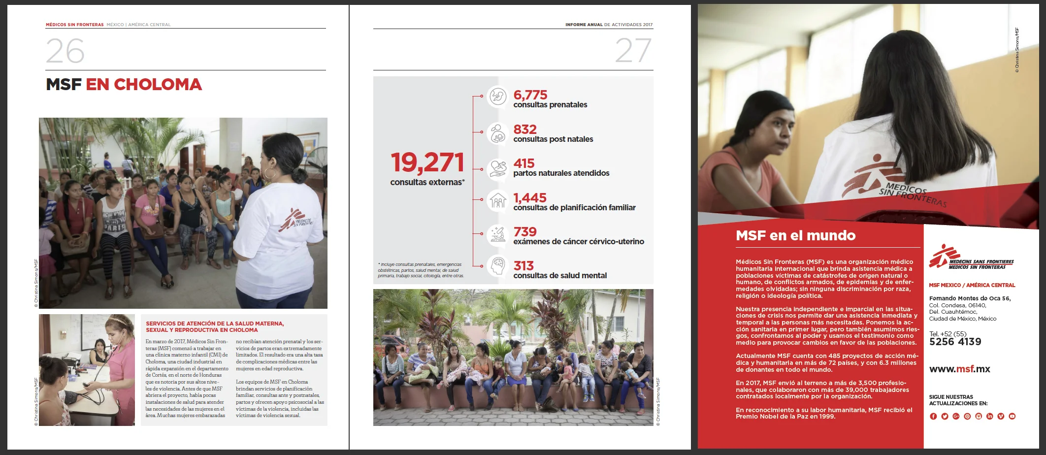MSF (Medicos Sin Fronteras) 2017 Annual Report of Activities - P4