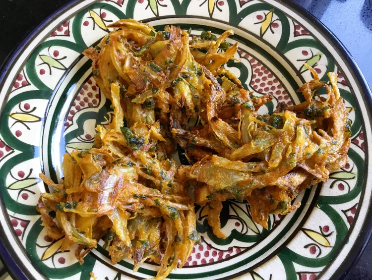 3-Ingredient Onion Bhajis — Sabrina