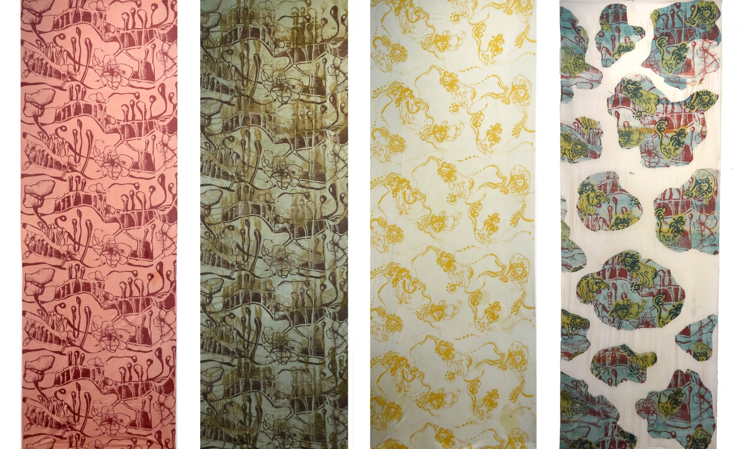 The Poppy N Lion Fabric Collection
