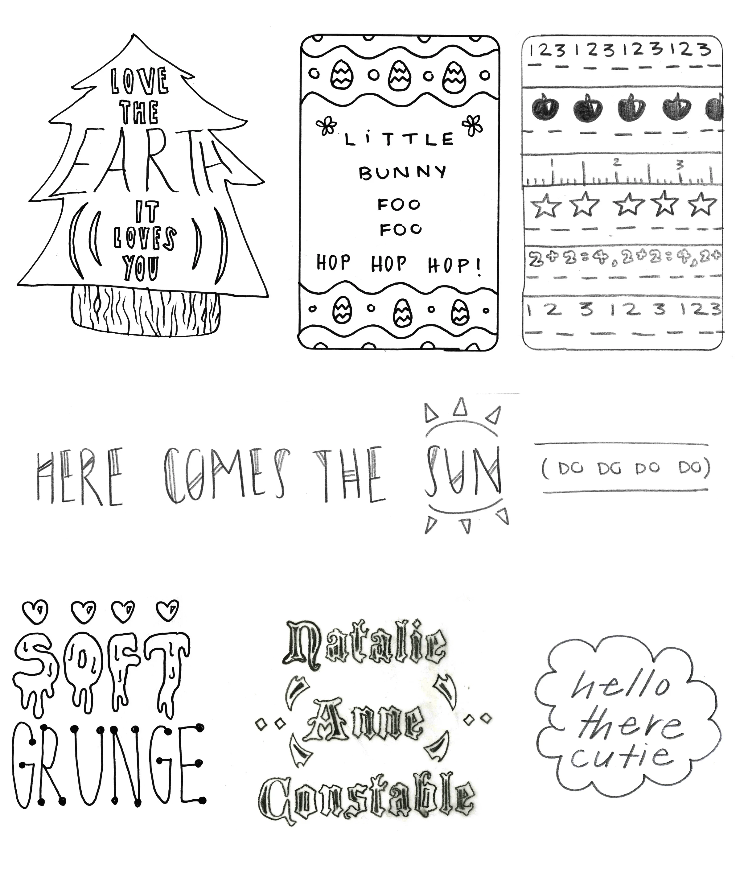 Hand Drawn Type
