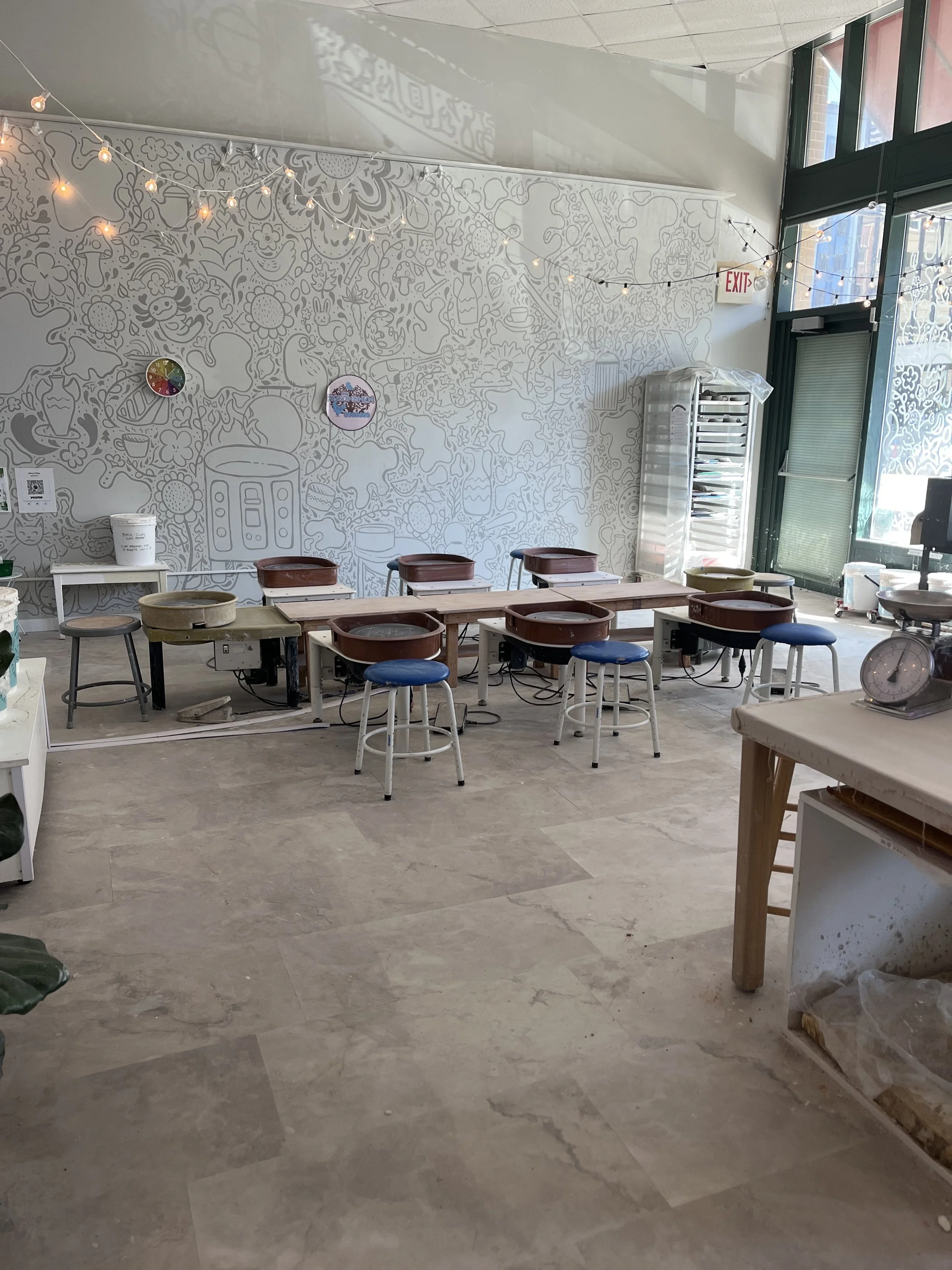 Pottery Space At The Pigeon & The Hen