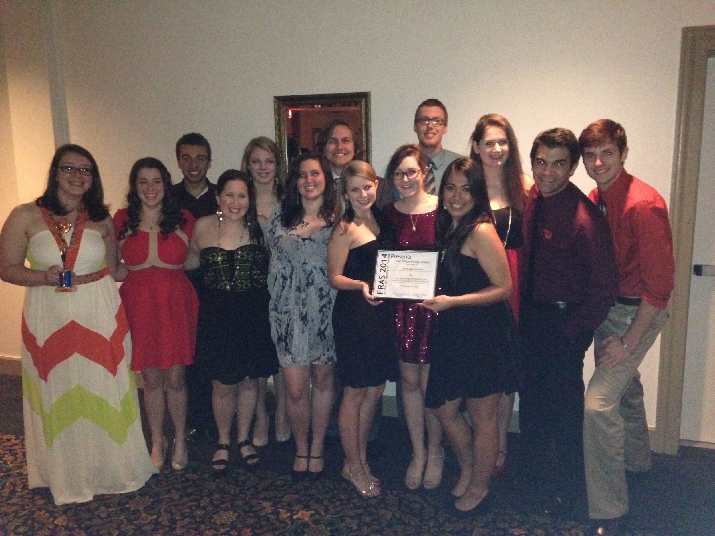 FSU at this year's closing banquet
