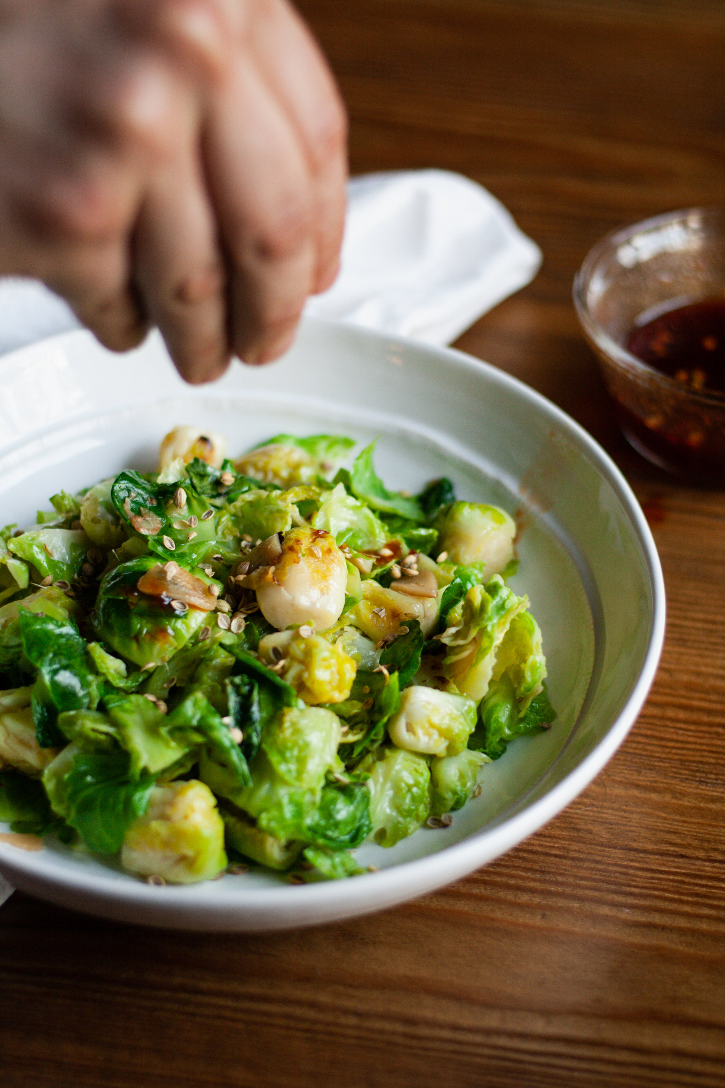 Sauteed Brussels Sprouts with Coriander and Spicy Chili Sauce-1732.jpg