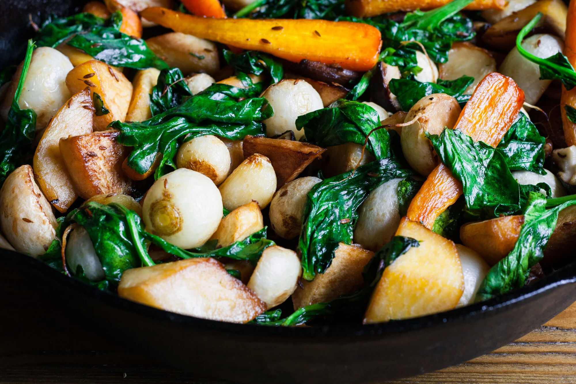 Cumin Seed Roasted Root Vegetables from Fresh Harvest — Homespun