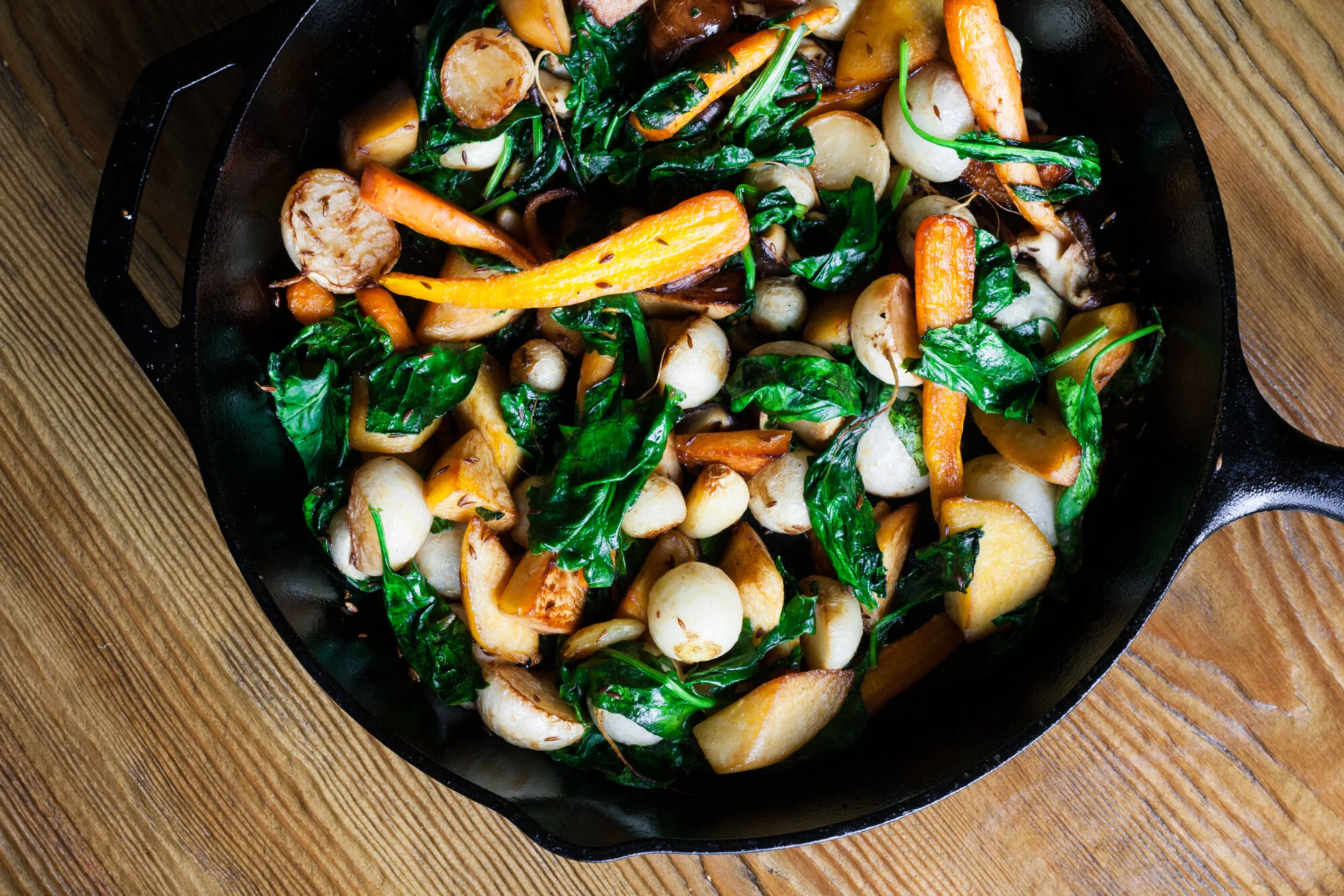 Cumin Seed Roasted Root Vegetables from Fresh Harvest — Homespun