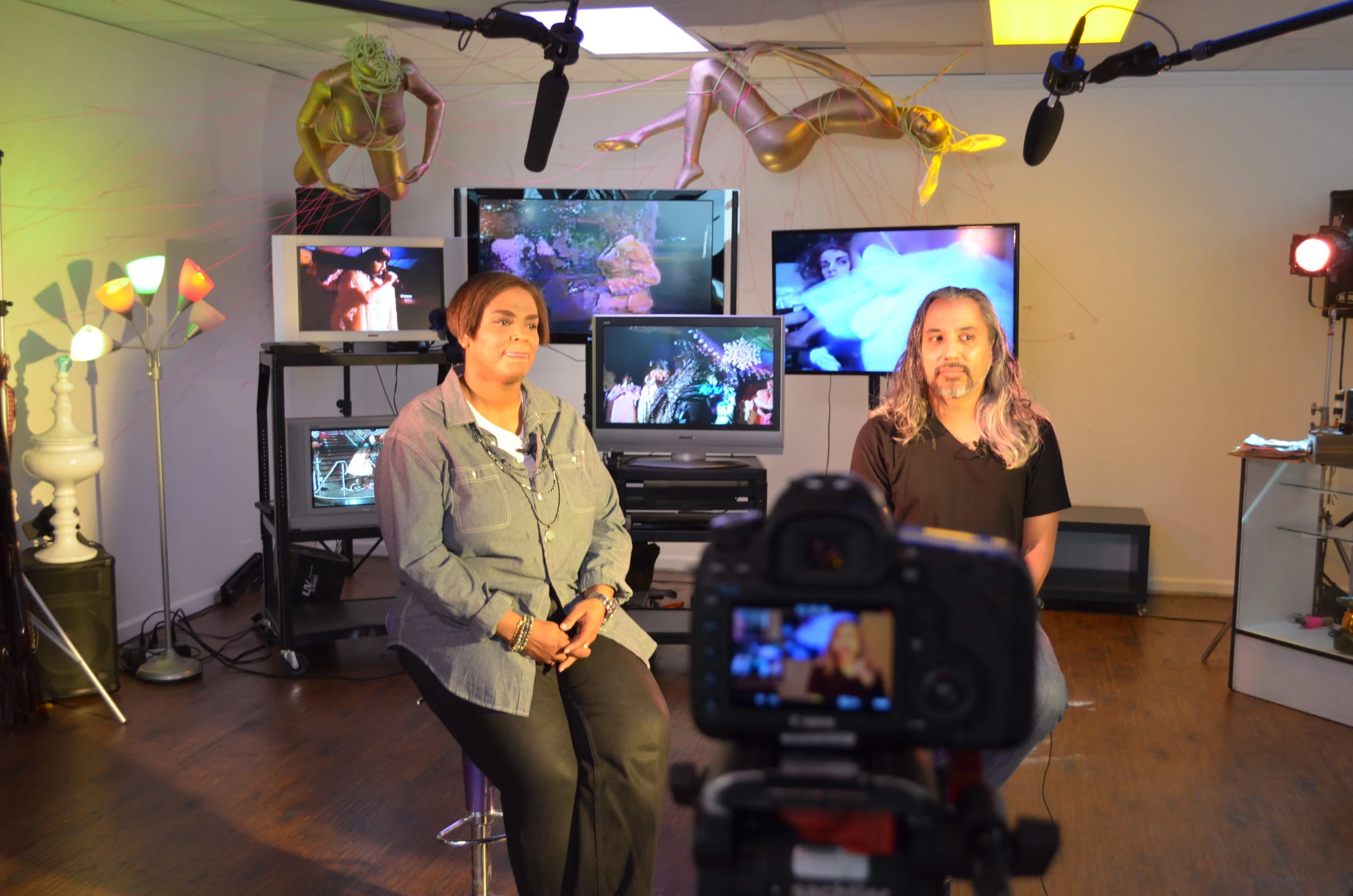 Interviewing door staff Charlotte & JP