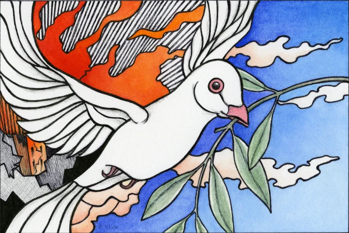 My Bird Postcard, flown all the way from Sydney Australia to Worcester UK.