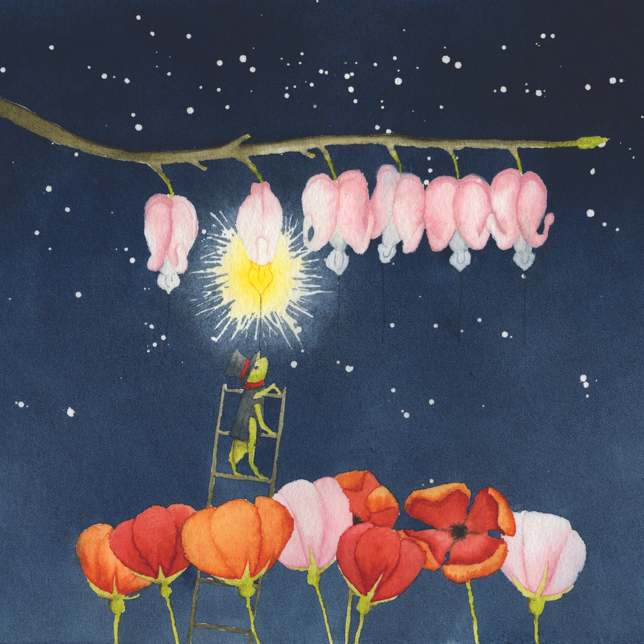 Flowers Shut Their Eyes