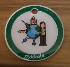 Geocoin Lackey Markstafari – Balise De Voyage Geocaching Non Activée – États-Unis