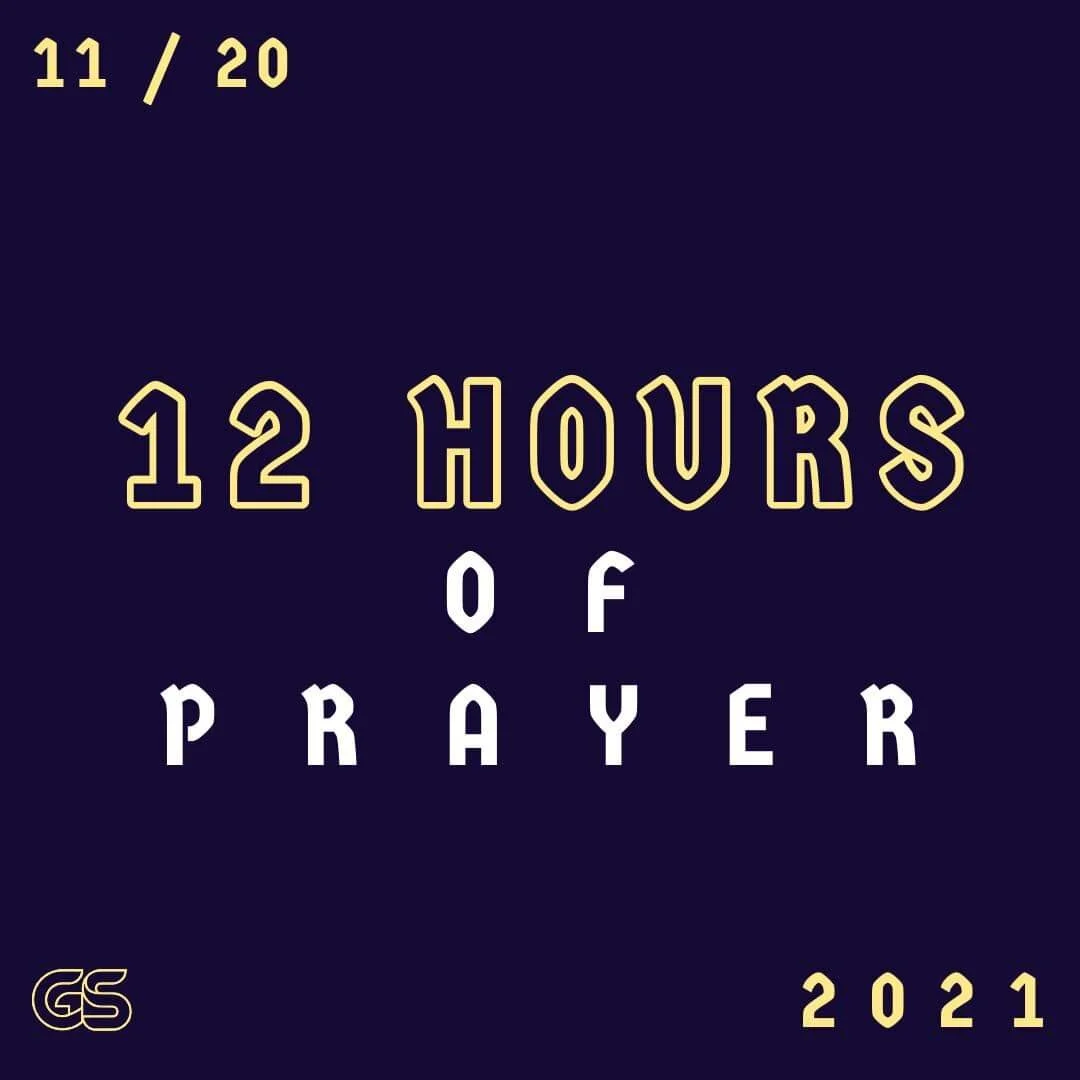 12 hours of Prayer