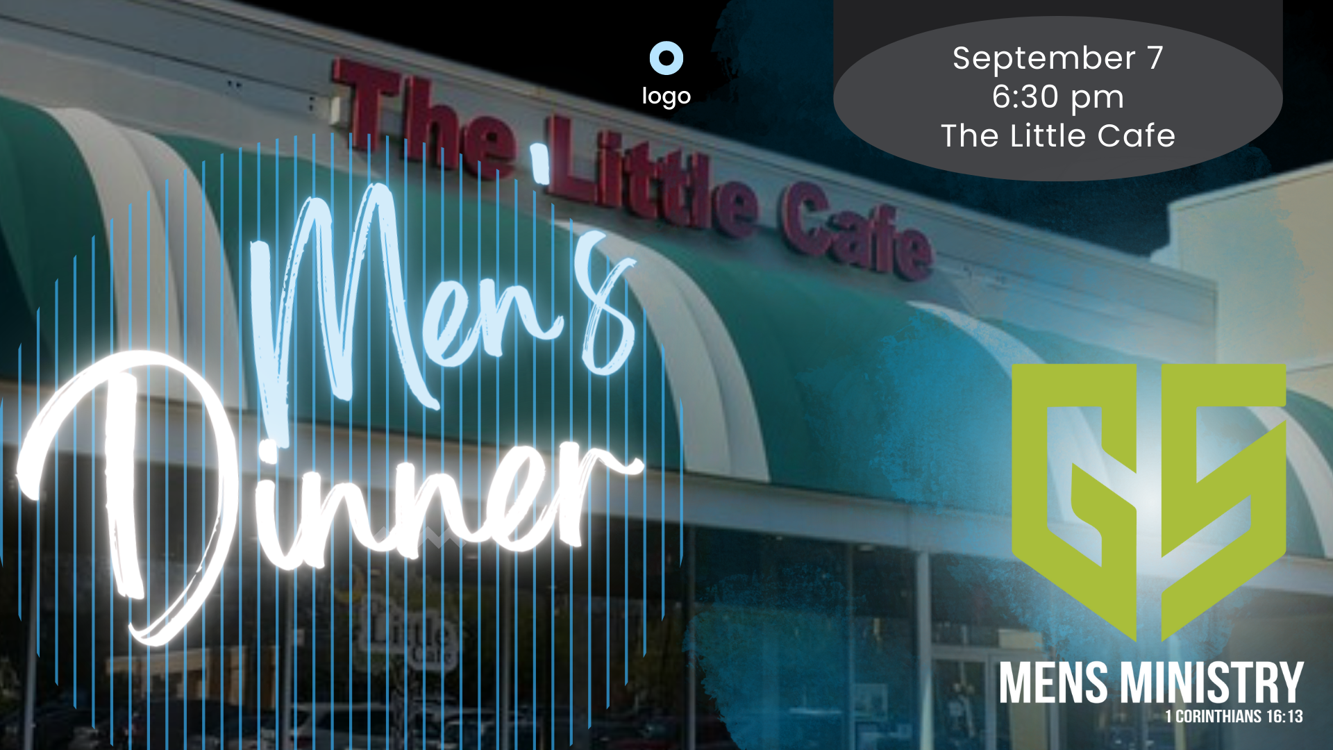 Men's dinner at Little Cafe