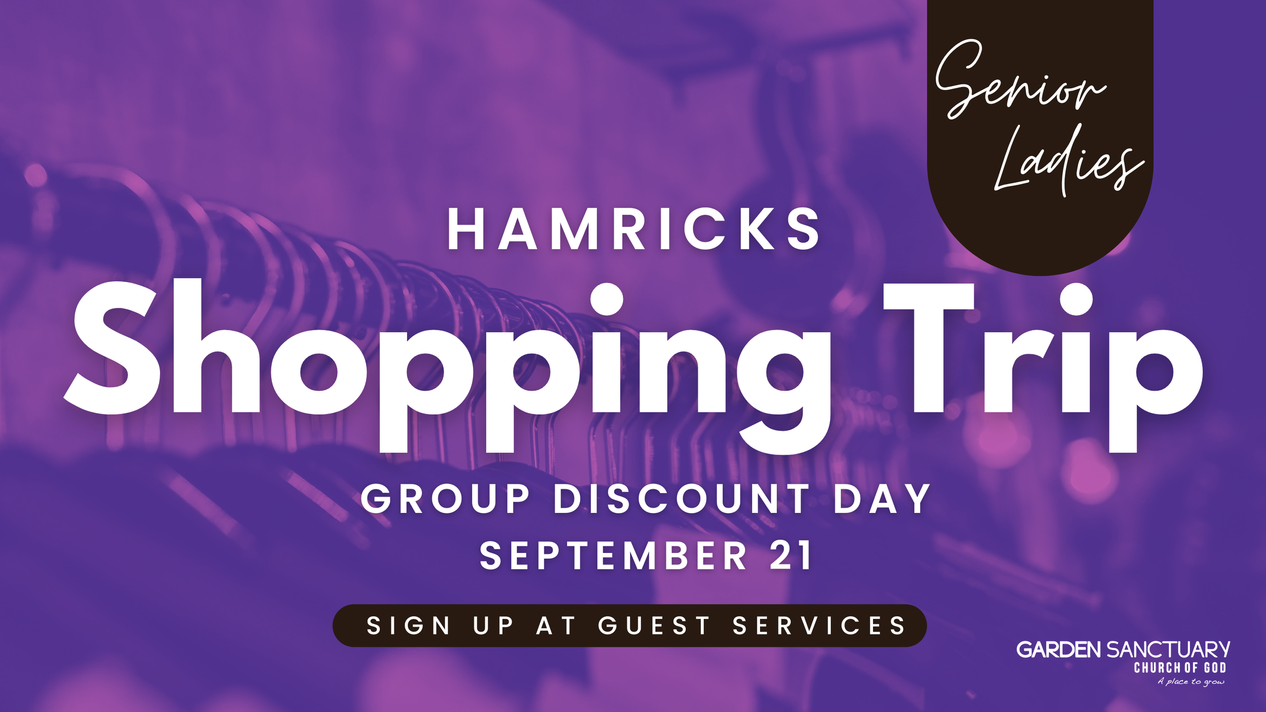 Senior Ladies trip to Hamricks