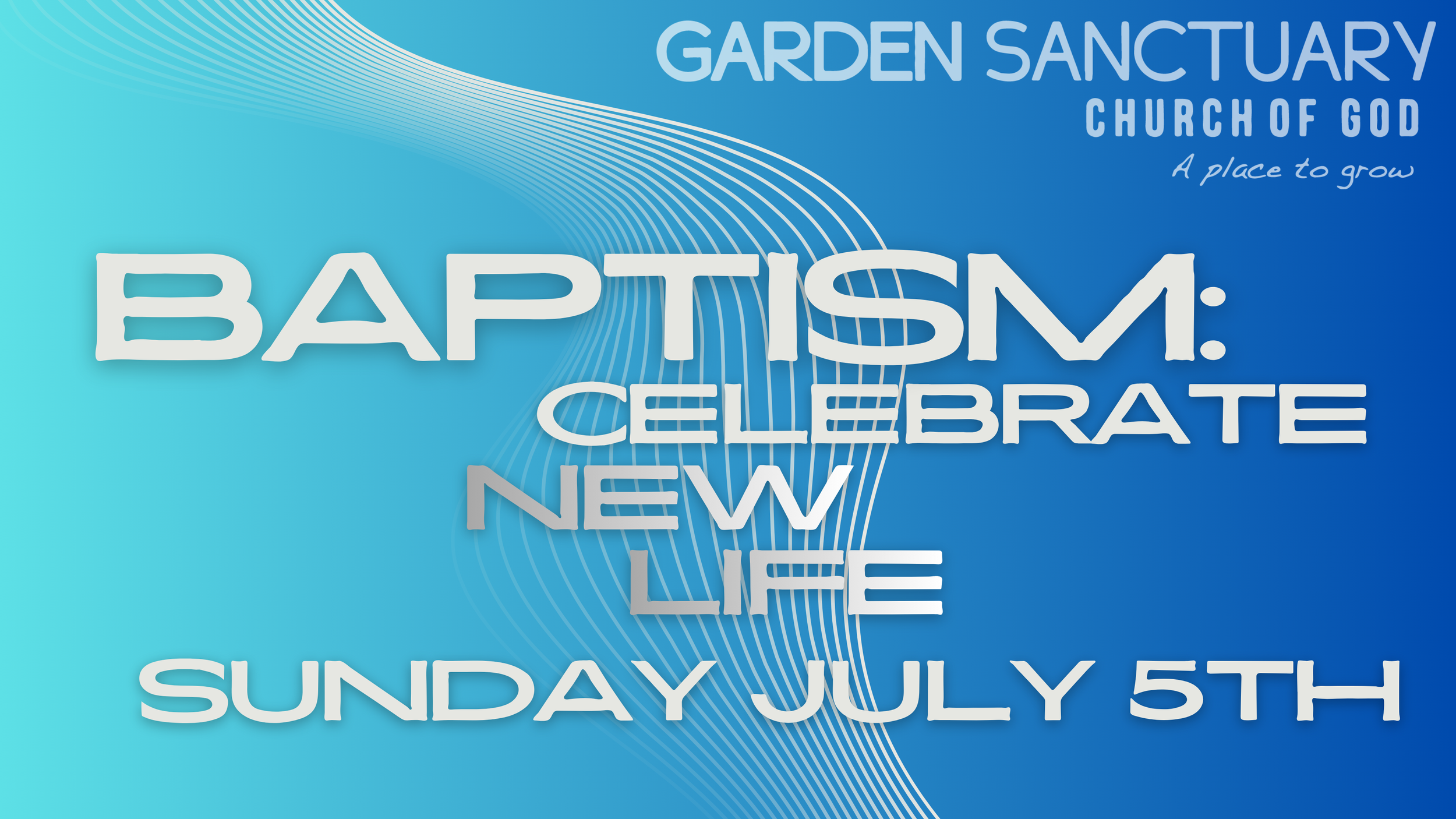 Baptism Sunday