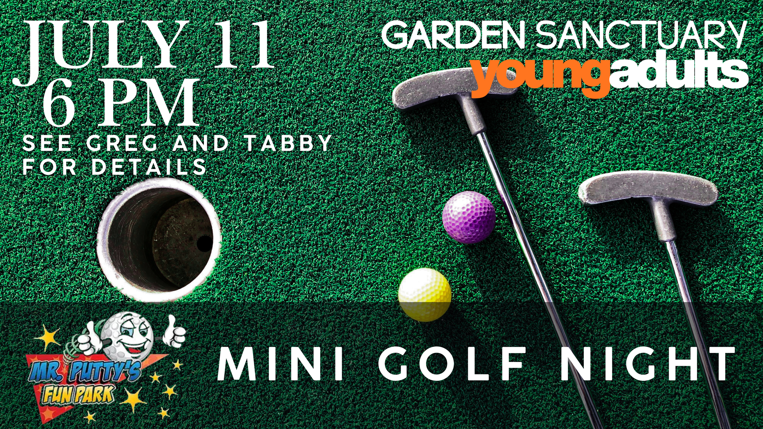 Young Adults Mini Golf Night
