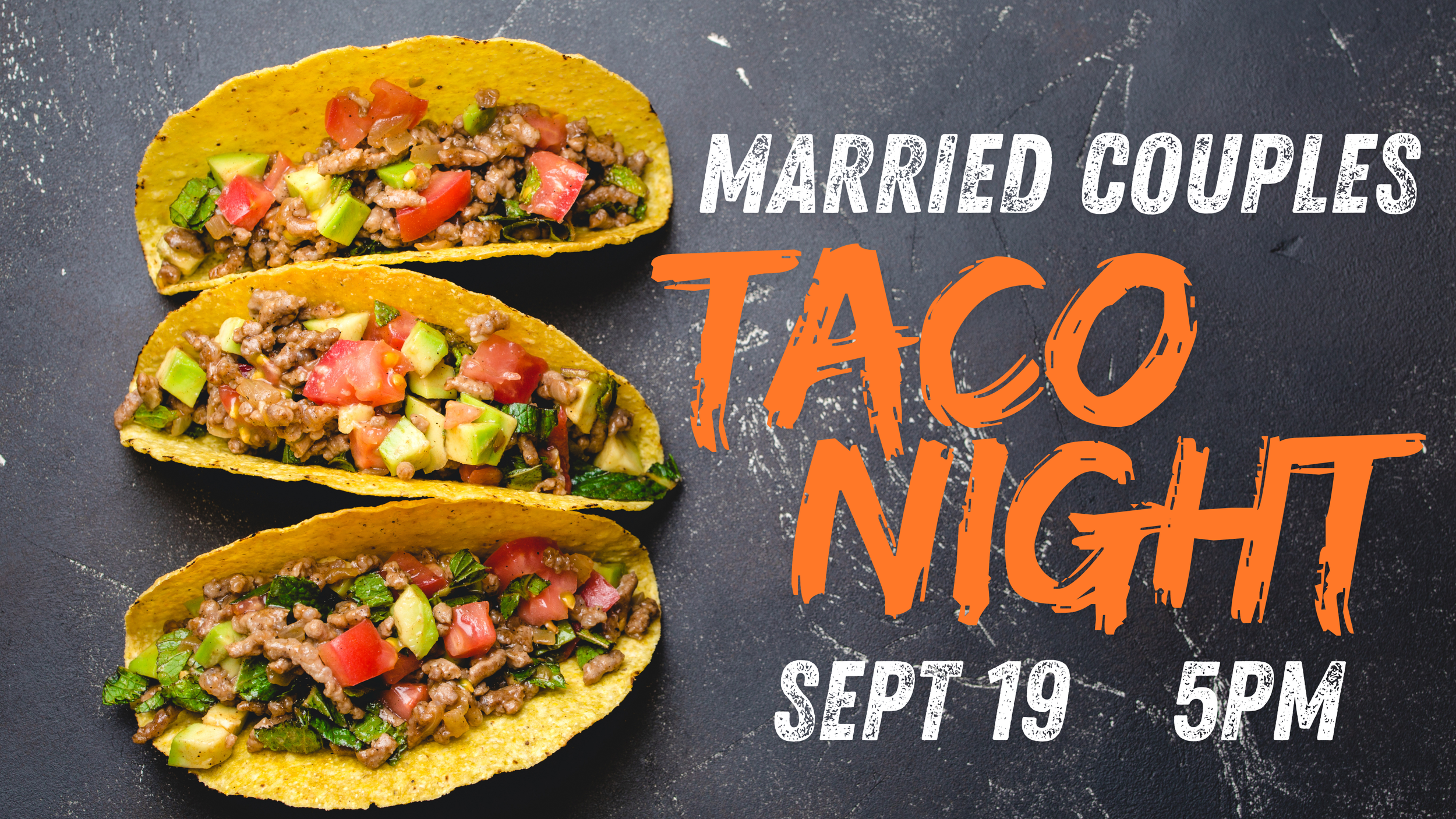 Married Couples "Taco Night" Fellowship
