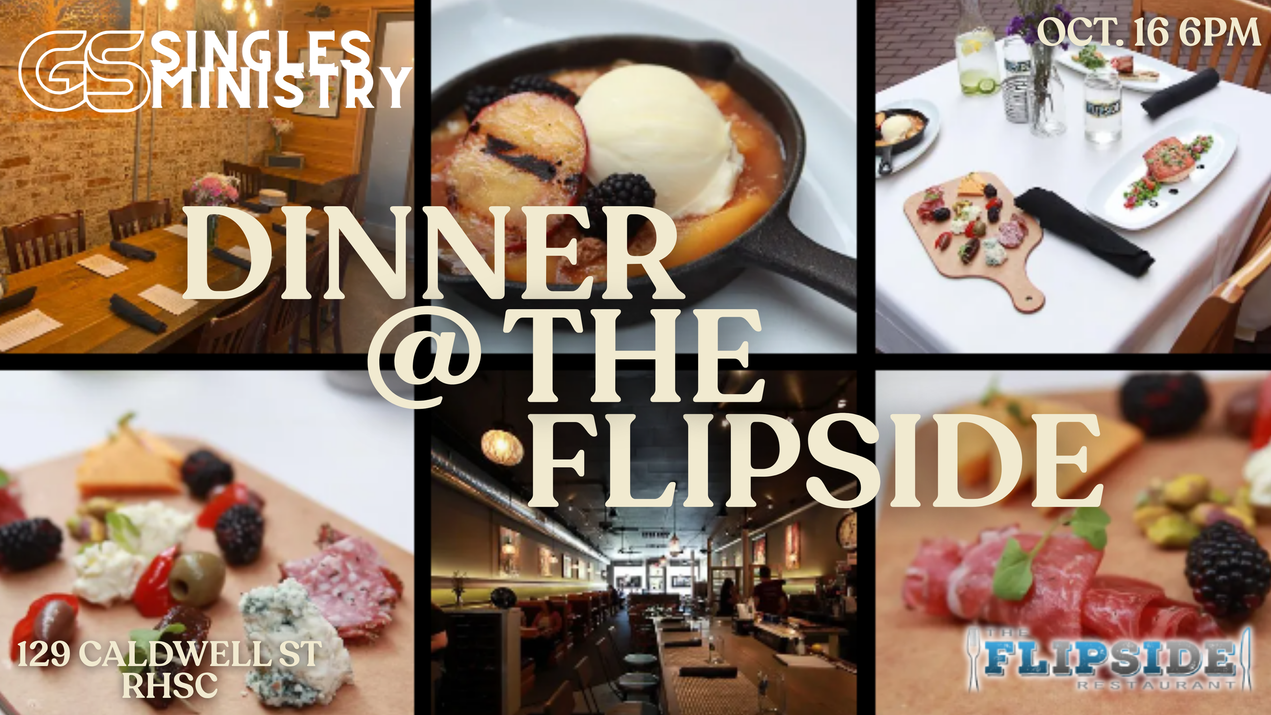 GS Singles Dinner at The Flipside