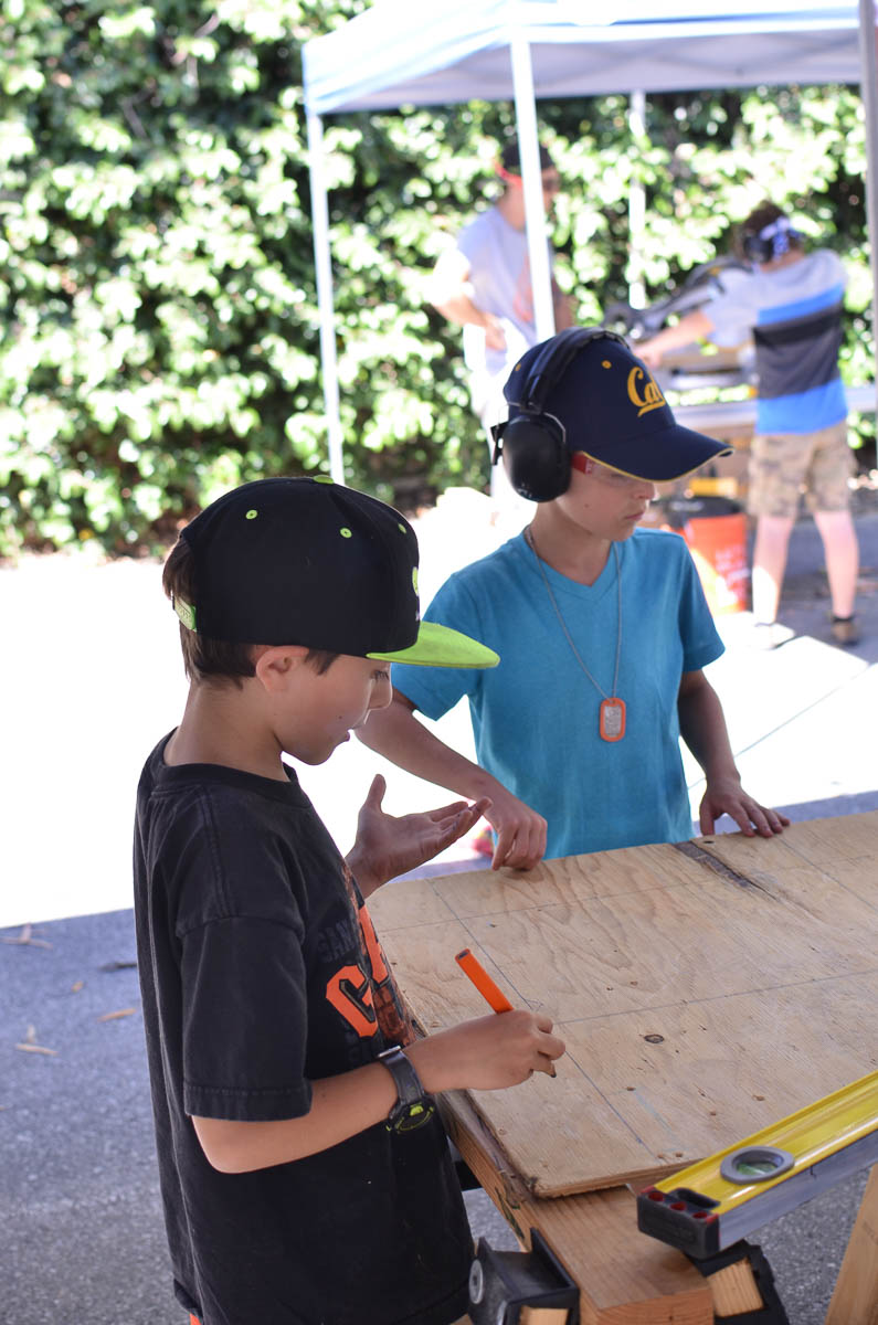 Yildiz and Evan problem solving a solution.
