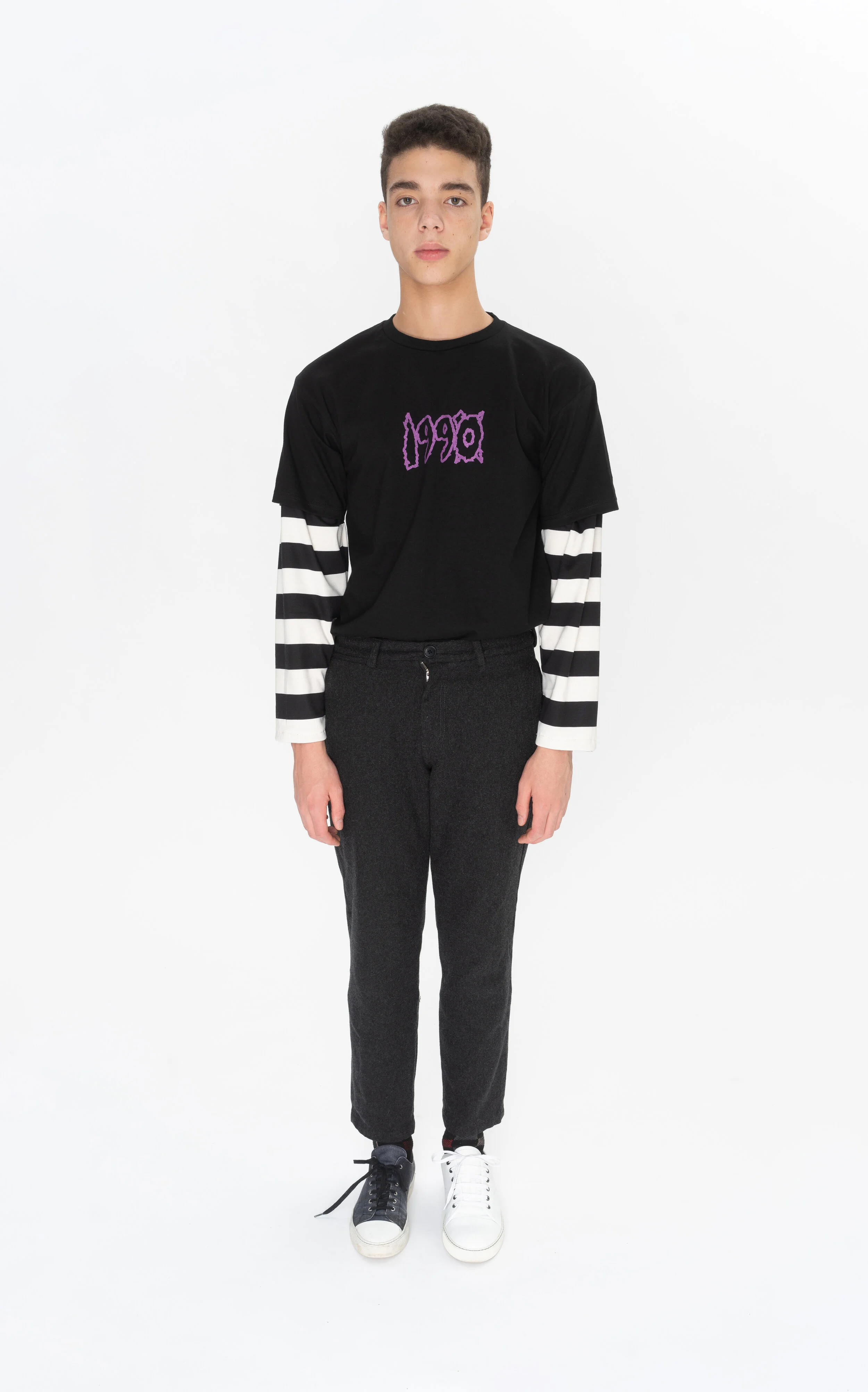 BLACK PUNK SHIRT
