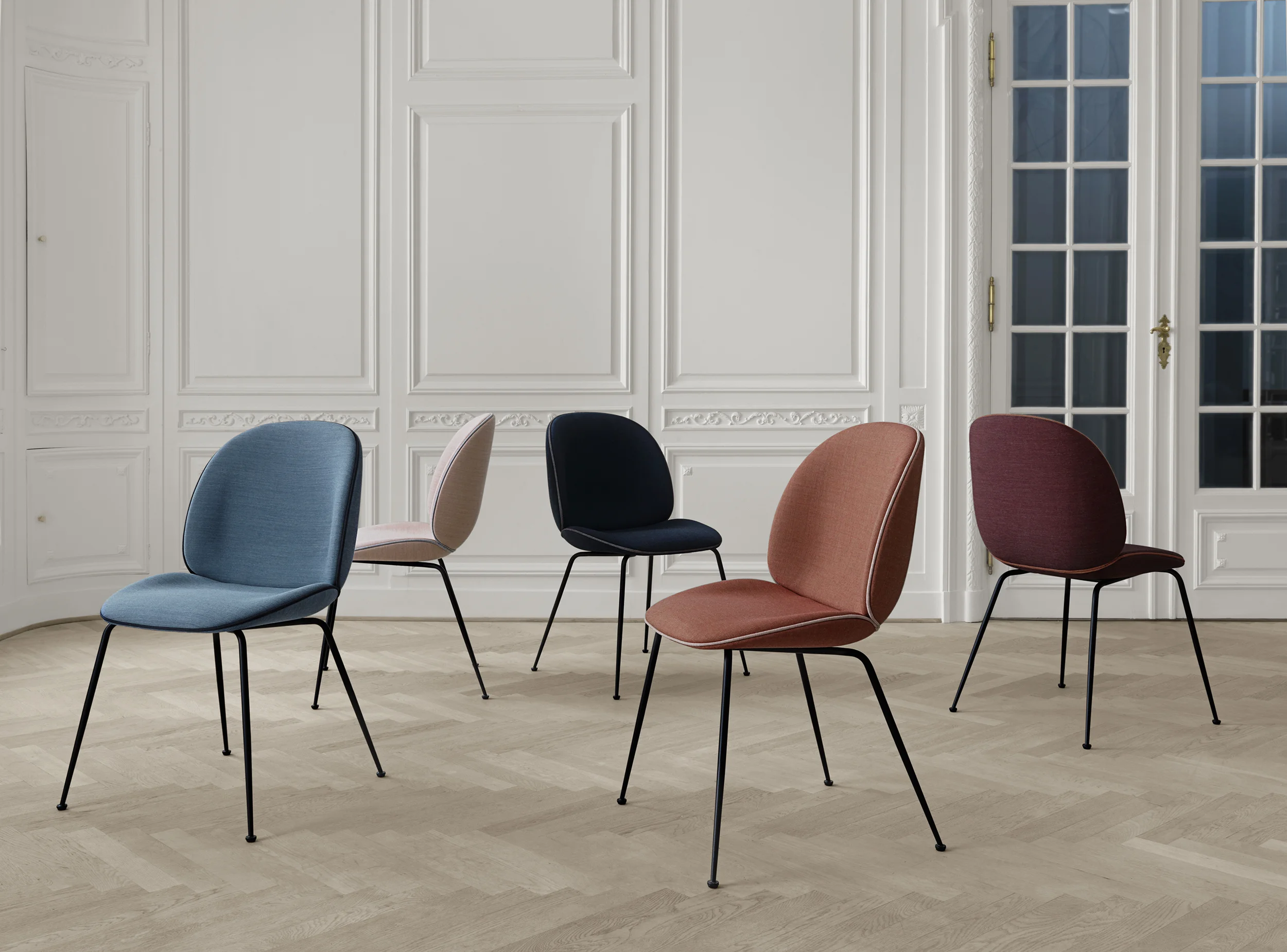 Name : Beetle dining chair / Designer : GamFratesi, 2013
