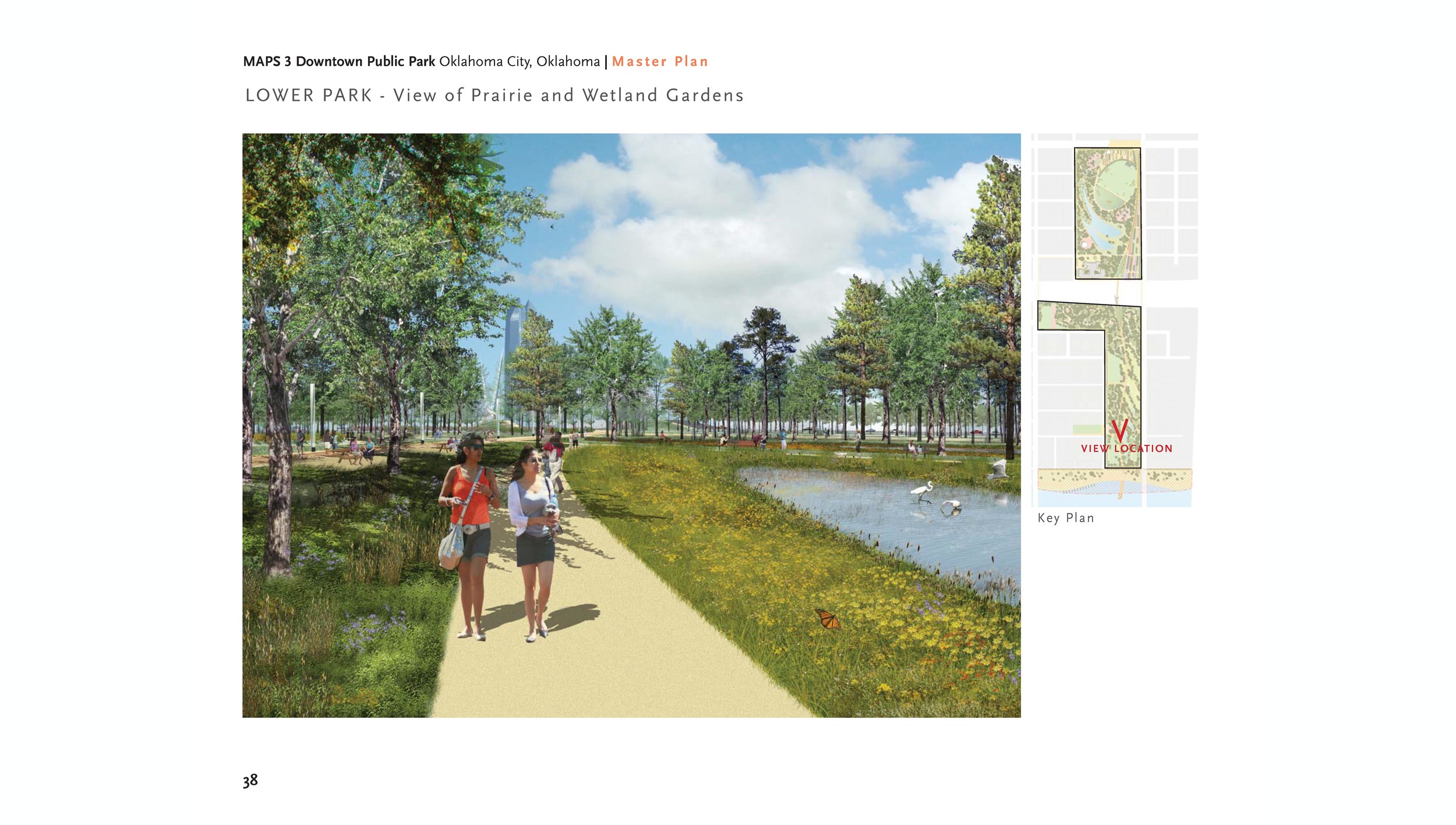 Image: City of Oklahoma City, MAPS 3 Downtown Public Park Master Plan, prepared by Hargreaves Associates 
