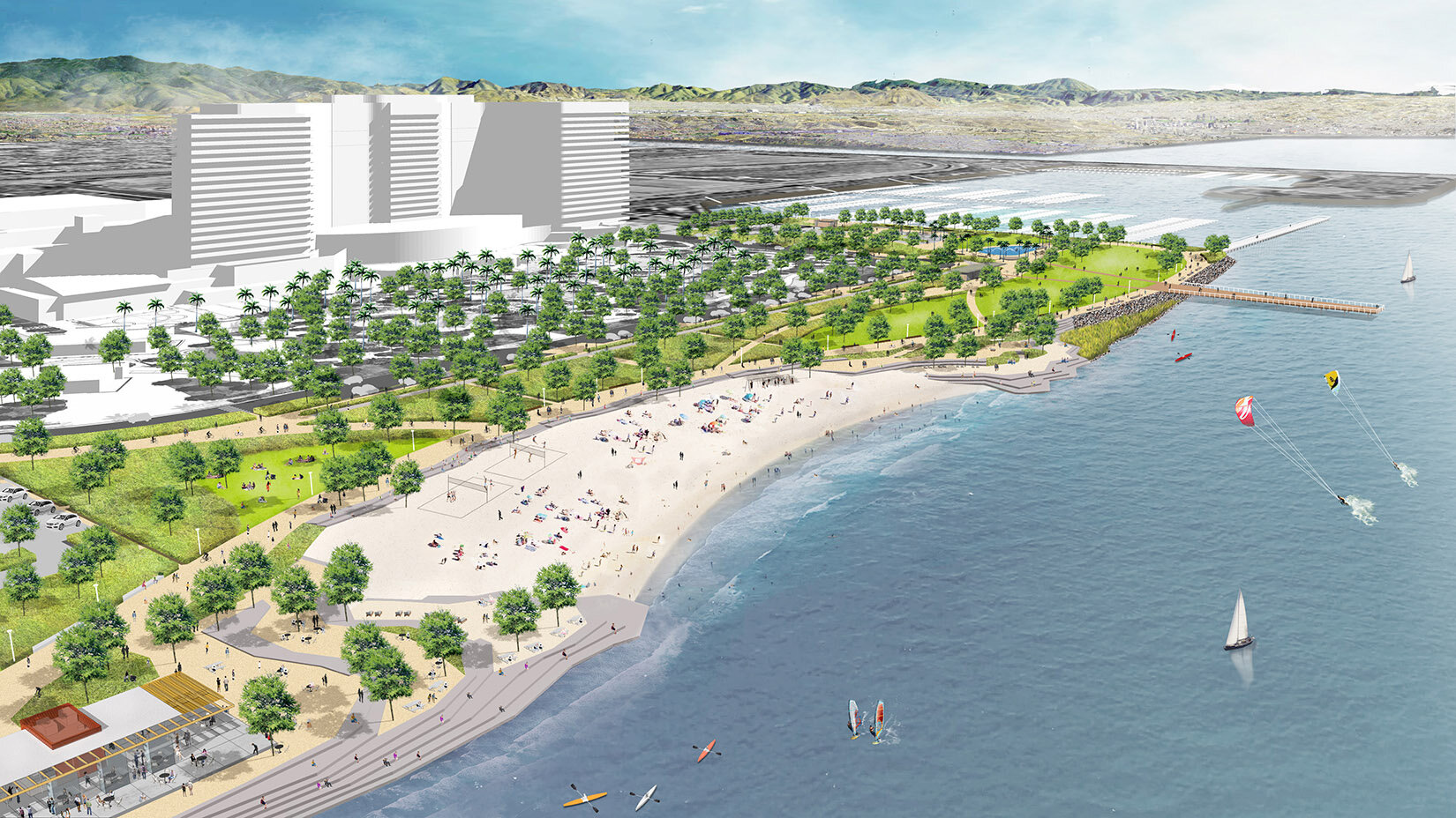 Petersen Studio is leading the design of 25-acre Harbor Park on Chula Vista’s bayfront, the central public-realm catalyst for the revitalization of the surrounding 535-acre Chula Vista Bayfront District, southern California’s last major post-industr
