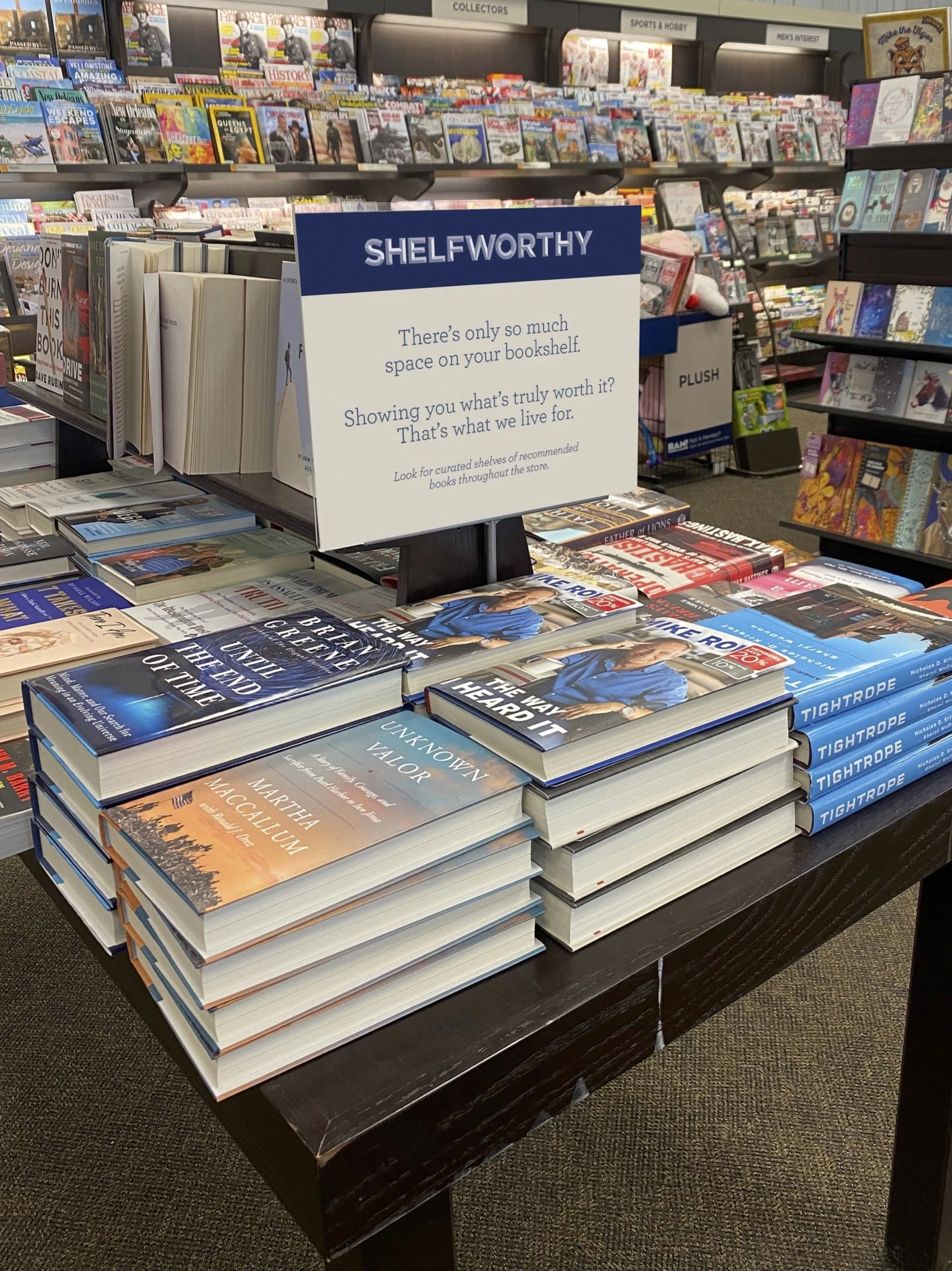 In-store signage