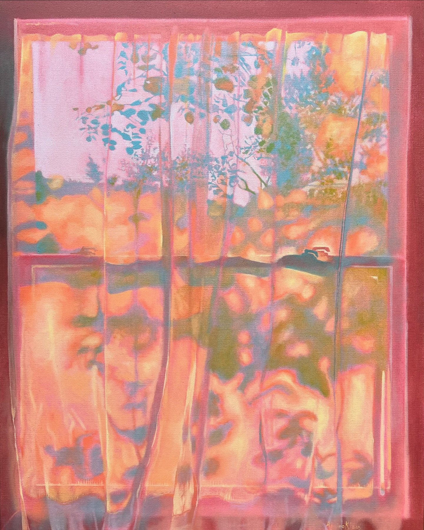 &ldquo;Daydream no. 2&rdquo;, 30x24 inches, oil on canvas, available for purchase at www.annieoklaas.com